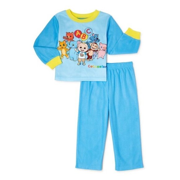 NEW Cocomelon Toddler Unisex Pajama Set, 2-Piece - Picture 2 of 7